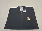 NEW MOSCHINO Couture Embroidered Toy Bear Logo Jet Black Polo Shirt SZ 42