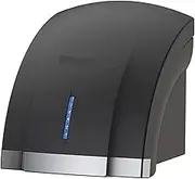 Hand Dryer, 1800W Automatic Hand Dryers LED Display Smart Sensor Hot＆Cold Wind High Speed Wall Mounted Commercial Drying Machine for Toilet Smart Induction Sensor Hand Dryers (Color : Nero,