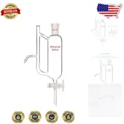 250 ml Water Oil Receiver with 24/40 Joint - Heavy Duty Borosilicate Glass