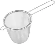 Cabilock Fine Mesh Tea Filter Stainless Steel Colander Large Noodle Strainer 304 Steel Cooking Strainer Kitchen Essential