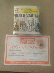 Home Depot Kid's Workshop Kit Mirrored Vanity Sealed with Pin, Certificate