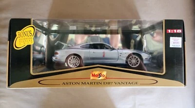 Maisto Premier Edition Aston Martin DB7 Vantage Car 1/18 Scale