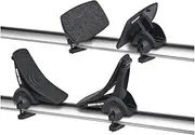 Rhino-Rack Nautic 570 Series Kayak/Canoe Carrier, Includes 2 x Tie Down Straps and 2 x Rapid Straps w/Unique Buckle Protector