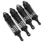4pcs RC Front Rear For LOSi Lasernut U4 Tenacity 1/10 Off Road Vehicles (Black )