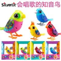 在飛比找蝦皮購物優惠-Silverlit銀輝知音鳥玩具仿真鸚鵡聲控可動會唱歌的小鳥