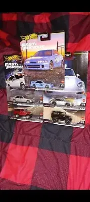 2024 Hot Wheels Fast & Furious Premium (SET OF 5) New Custom Acura Mercedes-Benz