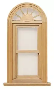 Dollhouse Part - 1/2 scale Palladian Window, non-working HW5043