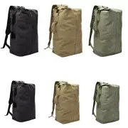 Canvas Vintage Backpack Men Women Travel Rucksack Camping