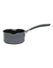 [Circulon] ScratchDefense A1 Nonstick Induction Open Milkpan With Spout 14cm 0.9L in Grey