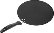 Ciieeo Nonstick Crepe Pan Portable Omelette Steak Cooking Pan with Handle Tortilla Skillet for Home and Restaurant Use Effortless Cleaning Stable Heat Distribution