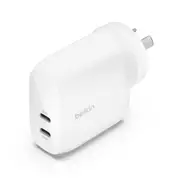 Belkin Dual Ports USB-C PD 3.1 PPS Wall Charger 60W (2x 30W) [WCB010auWH]