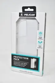 Pelican Protection Pack Clear Case + Screen Protector Samsung Galaxy S22 Ultra