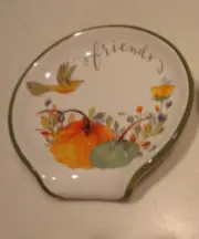 FRIENDS spoon rest candy dish hostess gift Mini Tray 5" x 5" New