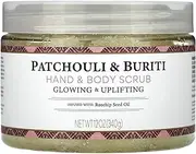 Nubian Heritage Patchouli & Buriti Hand & Body Scrub, 12 Ounce