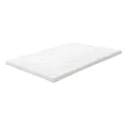 Bedra Memory Foam Mattress Topper Cool Gel Bamboo Cover 7-Zone 8CM King Single