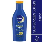 Nivea Sun Lotion, SPF 30, With Uva & Uvb Protection,Water Resistant Sunscreen 75
