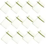LOORGVEL 50pcs Garden Mesh Bag: Fruit Cover 15 X 20 Cm Reusable Drawstring Netting Bags for Protecting Fruits Vegetables and Plants