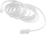 British Telephone Cord Extension Cord Long Phone Line Phone Line Modem Cable Telephone Wire Extension Landline Cable White Electric Wire