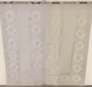 Daisy Dot Lace Table Runners and Doilies White Or Natural MANY SIZES VINTAGE NEW