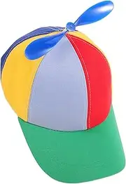 [Holibanna] Bamboo Dragonfly Baseball Cap Athletic Hat Novelty Party Hat Helicopter Bucket Hat Novel Hat Summer Hat Helicopter Baseball Cap Funny Propeller Hat Top Hat Child