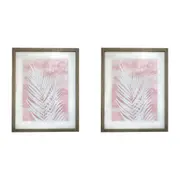 2x LVD Framed Print Blush 1 Decorative Home/Office Hanging Wall Decor 50x40cm