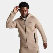 Nike Sportswear Tech Fleece Windrunner Full-Zip Hoodie Khaki/Black Men's M