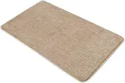Indoor Doormat Super Absorbent Mud Mat, Magic Non Slip Door Mat Dirts Trapper Mat, Outdoor Doormat for Bathroom, Front, Inside and Entry Machine Wash Rug 32" x 20" (Beige)