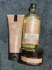 Bath & Body Works 3 PC LOT Vanilla Patchouli Shower Gel, Body Cream, & Butter
