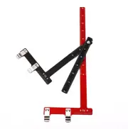 Foldable Archery T Square Bow Ruler Tuning Tool Arrow Nocking Point Compound Bow