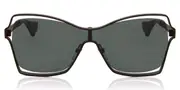 Alyson Magee AM7009 206 Women’s Sunglasses Red Size 130