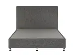 Slumberland Square Headboard Standard Base - Queen / Charcoal