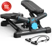 Mini Stepper Machine for Exercise Step, Twist Stair Stepper 330LBS Capacity