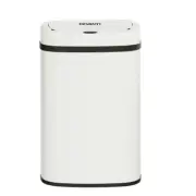 Devanti 50L Sensor Bin Motion Rubbish Automatic Trash Can Kitchen White