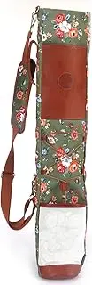 TOURBON Canvas Golf Bag for Women Driving Range Travel Course Club Carry Case