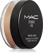 [Mac cosmetics] Mac Studio Fix Pro Set + Blur Weightless Powder 6.5 g Dark