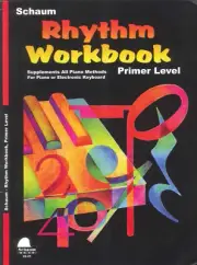 Schaum Rhythm Workbook Primer Piano 1997 Counting Notes & Rests Accidentals Quiz