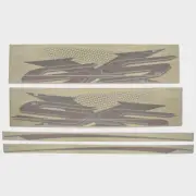 Chaparral Boat Graphic Hull Decal 14.00387 | 256 SSX Emblem (Set of 4)