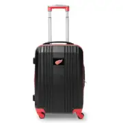 Red Wings Carry On Spinner Luggage | Detroit Red Wings Hardcase Two-Tone Luggage