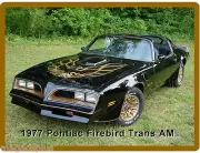 1977 Pontiac Firebird Trans Am Auto Car Refrigerator / Tool Box Magnet