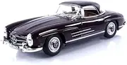 Norev - Mercedes-Benz 300 SL Roadster 1957 Red 1:18 Miniature, 183891, Red, 1/18
