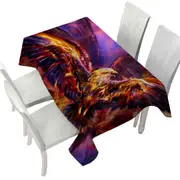 Cool Mythology Bird Phoenix Rising Tablecloth