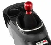 Hybrid Racing Alcantara Shift Boot Black (02-06 Acura RSX)