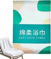 Bath Towels,Large Bath Towel Portable | Individually Packaged Washcloth, Thickened Skin-Friendly Shower Cloth for Women, Men, Teens, Adults