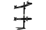 15-24" 8kg Quad LCD 4 Screen Desktop Monitor VESA Mount Freestanding Desk Stand