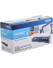 Brother TN240 Cyan Genuine Toner Cartridge TN-240 TN240C Original Toner