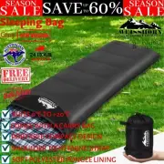 Weisshorn Sleeping Bag Bags Single Camping Hiking Tent Waterproof Backpacking AU