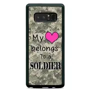 Camouflage Soldier Love Case Cover Samsung Galaxy S23 S22 Plus Ultra S21+ S20