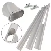 2/3pcs Window Slide Kit Plate + Exhaust Hose/Tube For Portable Air Conditioner