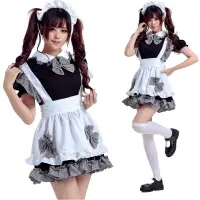 在飛比找蝦皮購物優惠-黑白Cosplay日本動漫女僕裝女傭裝西餐廳服務生服裝制服