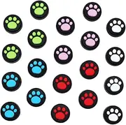 jojofuny 20pcs Rocker Silicone Cap Joystick Cover Joystick Protector Joystick Grip Cover Joystick Rocker Cover Claw Controller Grip Joystick Grip Button Cover Handle Cover Silica Gel Thumb